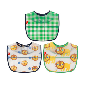 Solby お食事エプロン3枚セット らいおん【ゆうパケット送料無料】